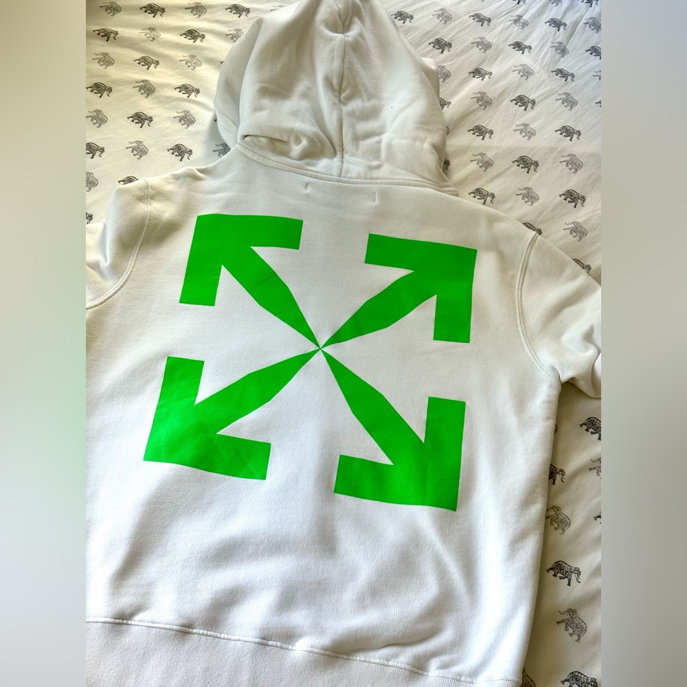 Off-White Oversize Fit Pascal Arrow Hoodie, size M - Picture 2 of 11